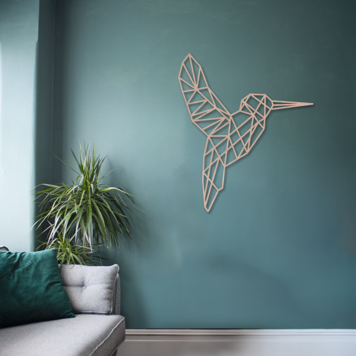 kolibrie wanddecoratie