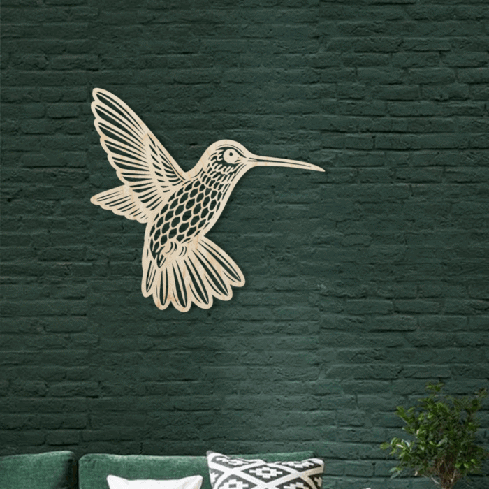 houten wanddecoratie