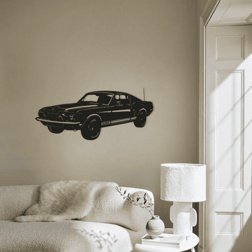 Wanddecoratie Ford mustang Sheldy