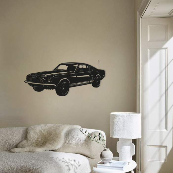 Wanddecoratie Ford mustang Sheldy