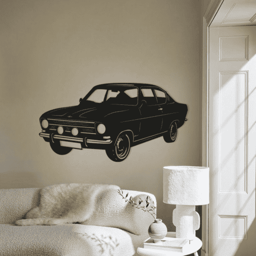 Opel Kadett B coupe wanddecoratie