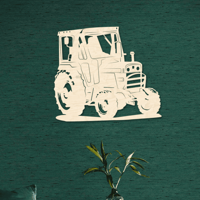 tractor decoratie