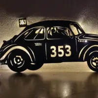 Eigen auto op maat | Houten wanddecoratie - Afbeelding 6