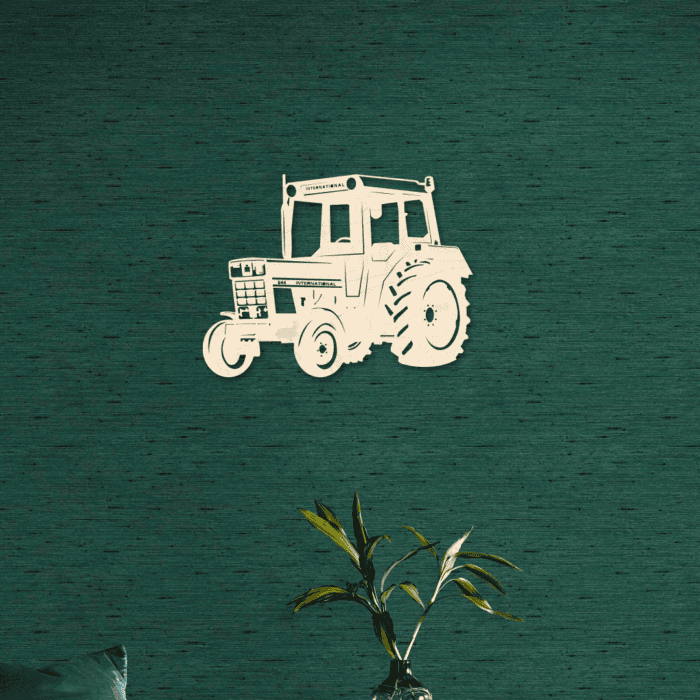 tractor wanddecoratie