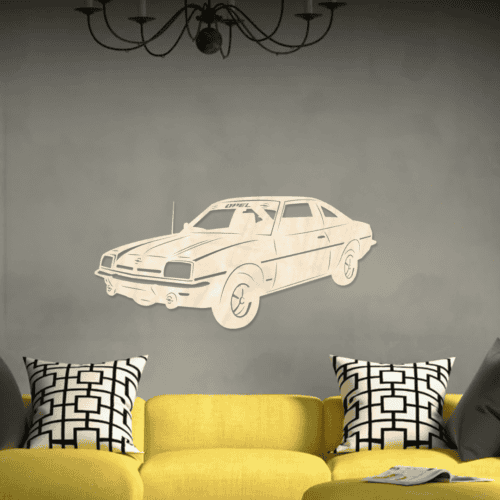 Opel Manta B wanddecoratie