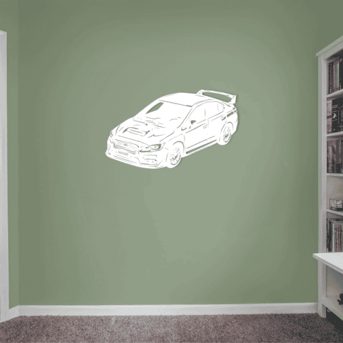 Wanddecoratie Subaru WRX