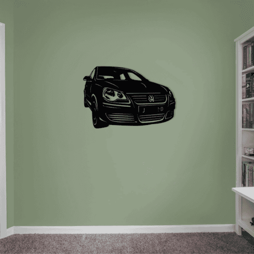 wanddecoratie volkswagen polo