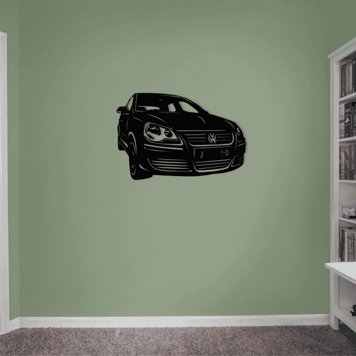 wanddecoratie volkswagen polo