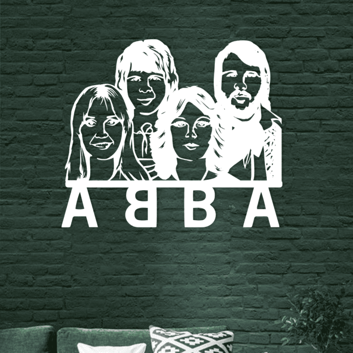 ABBA wanddecoratie kado