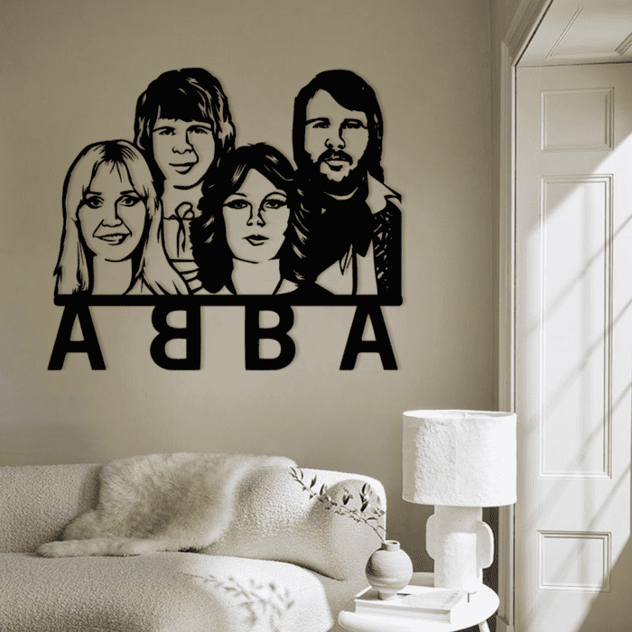 ABBA wanddecoratie