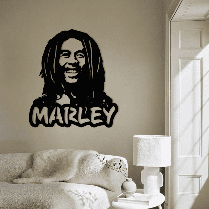 Bob Marley wanddecoratie