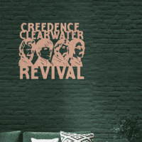 CCR wanddecoratie