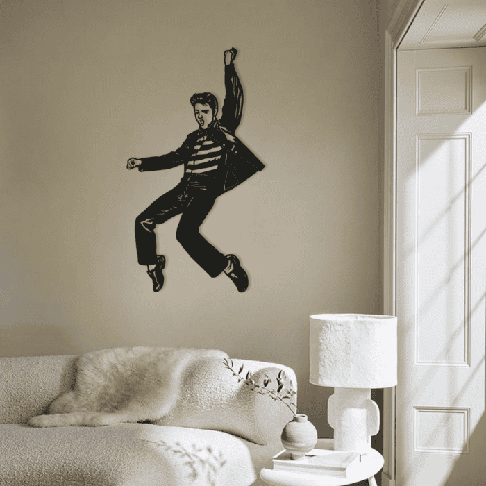 Elvis Preseley wanddecoratie