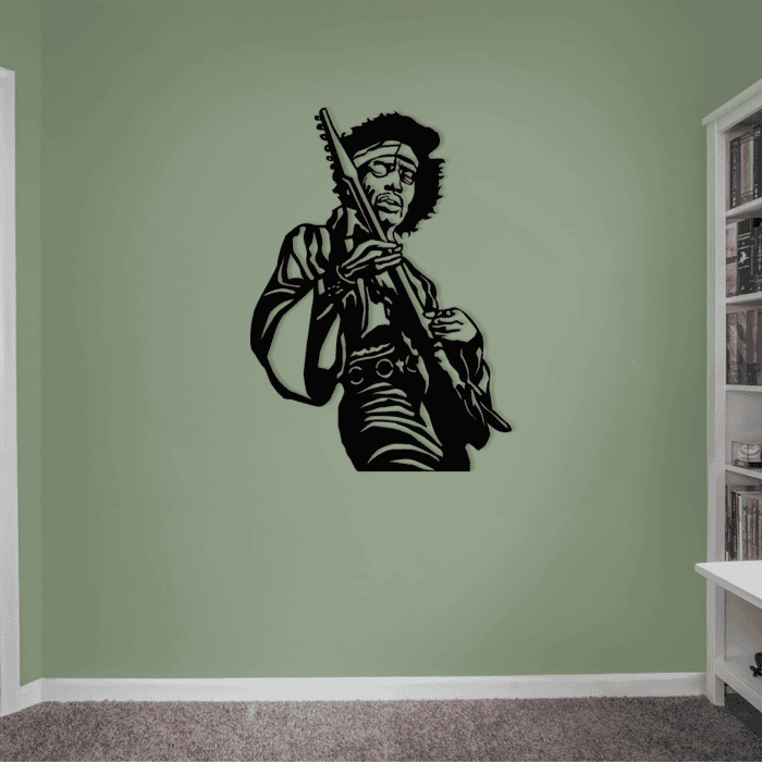 Jimi Hendrix wanddecoratie