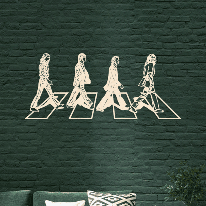Beatles wanddecoratie