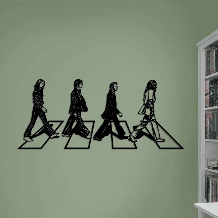 Beatles wanddecoratie