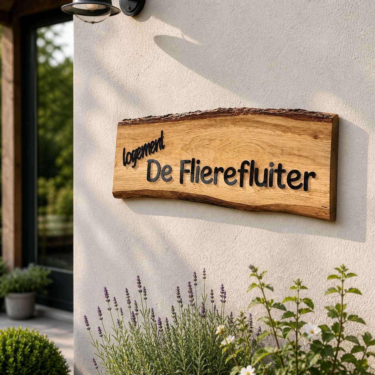 houten gevelbord