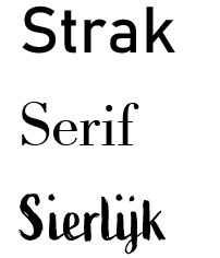 lettertypen