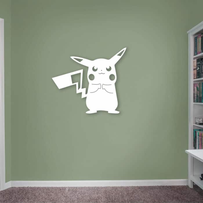 pikachu wanddecoratie