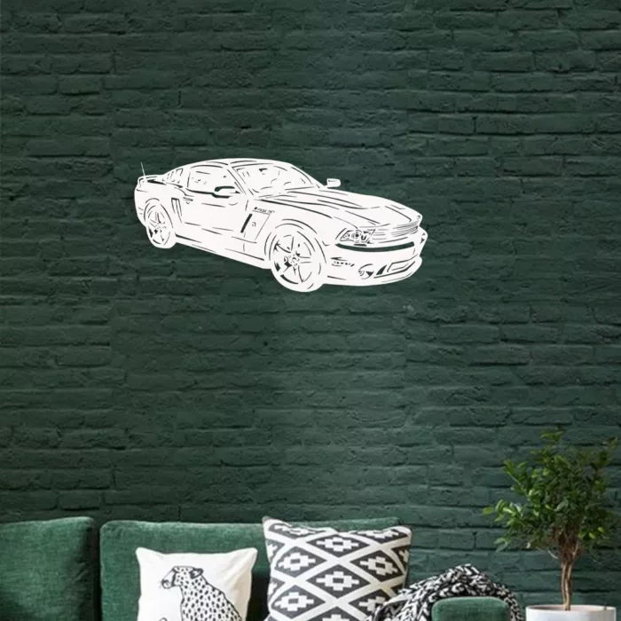 auto wanddecoratie