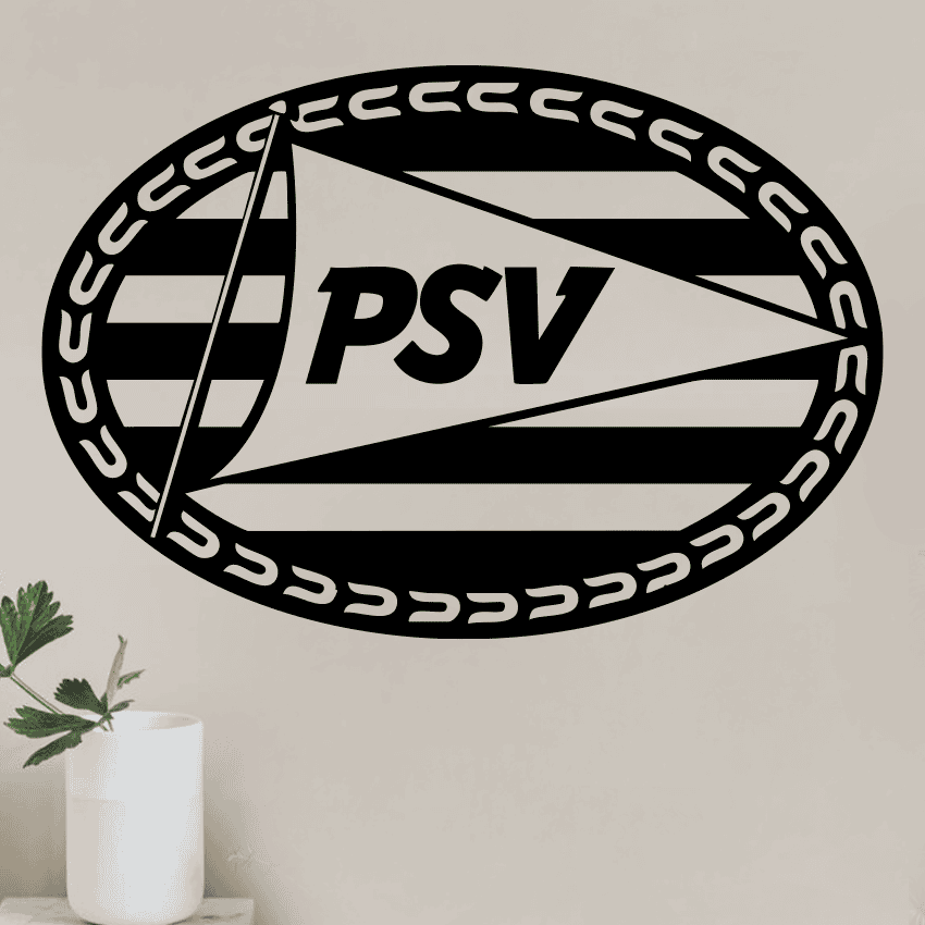 psv logo wanddecoratie