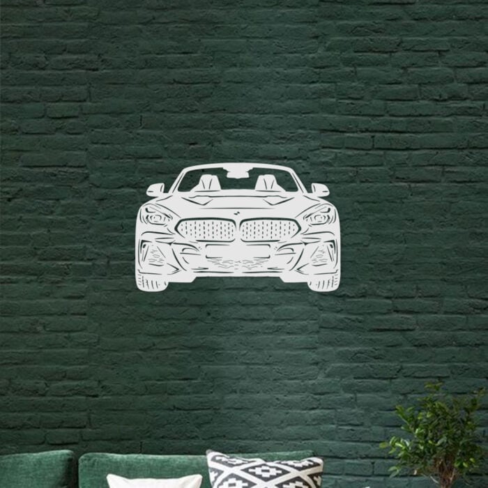 bmw wanddecoratie