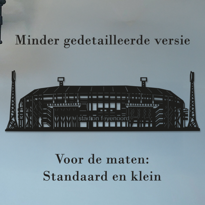 Feyenoord houten wanddecoratie