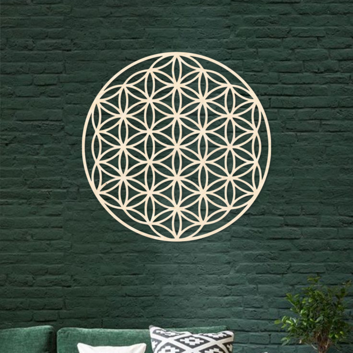 flower of life wanddecoratie