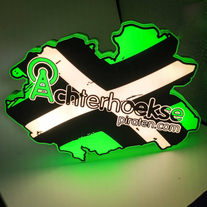 Lamp met eigen logo of tekst - Afbeelding 2