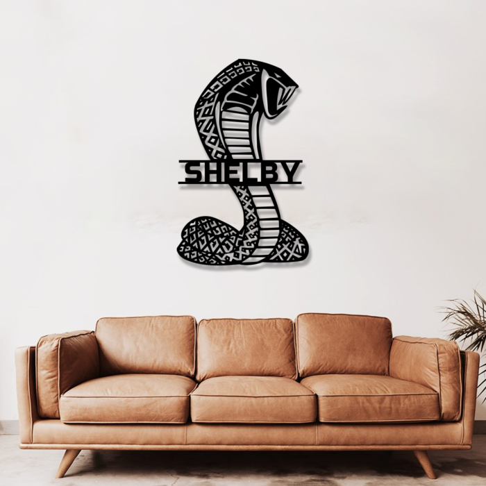 shelby logo wanddecoratie