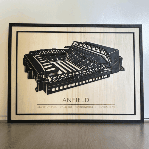 anfield stadion wanddecoratie