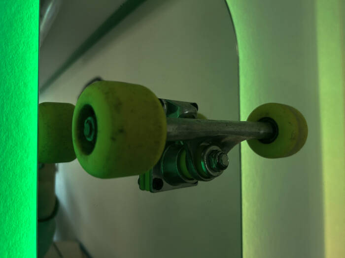 skateboard mirror