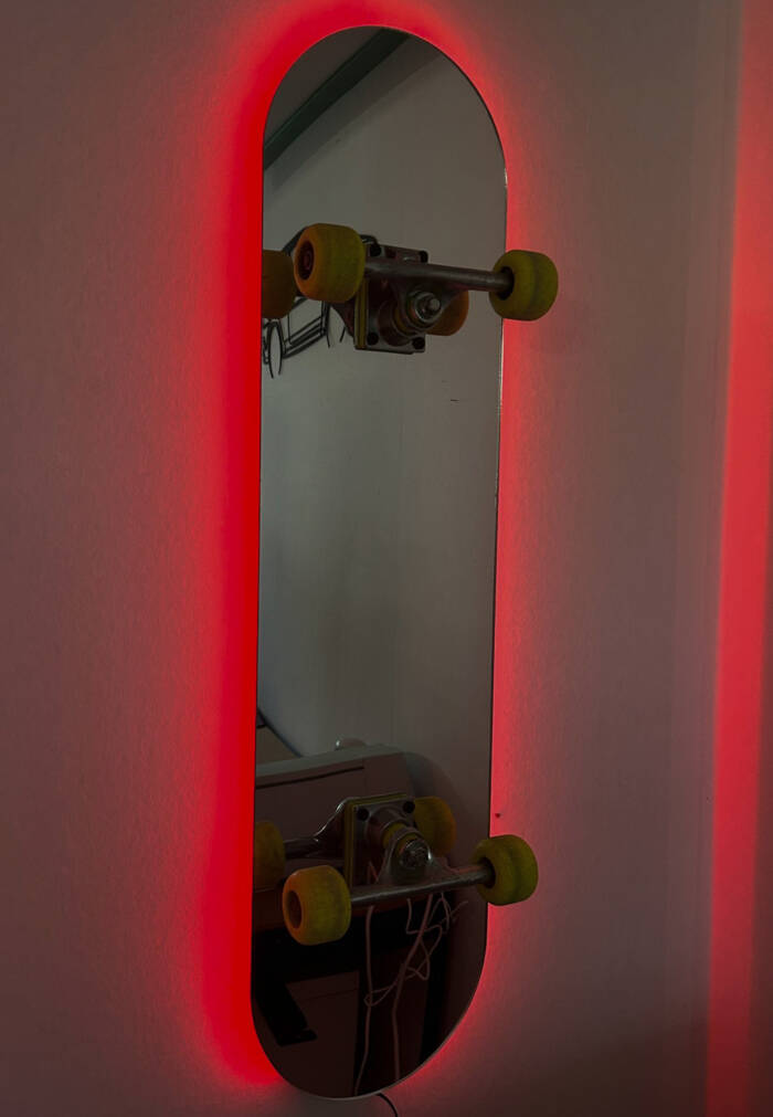 skateboard speigel