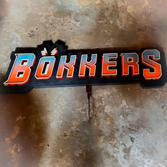 bokkers licht bord