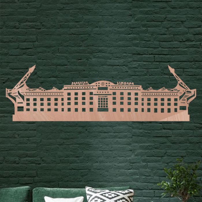 Roda JC Stadion Wanddecoratie | Voetbal cadeau - Afbeelding 2