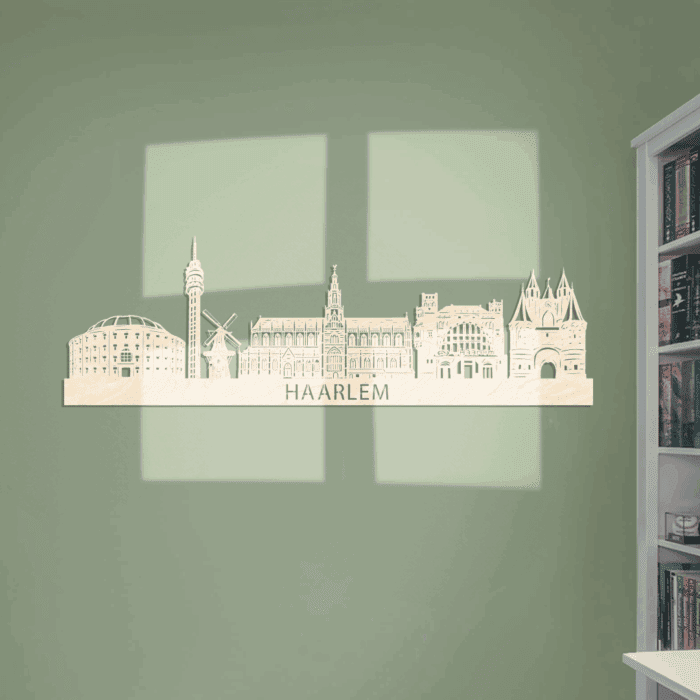 skyline wanddecoratie