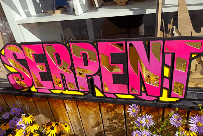 uniek wandbord