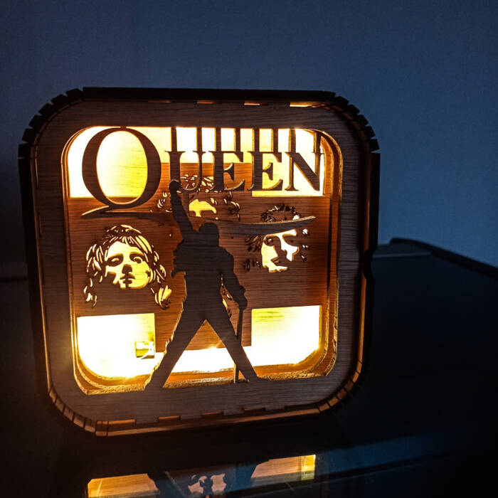 queen lampje