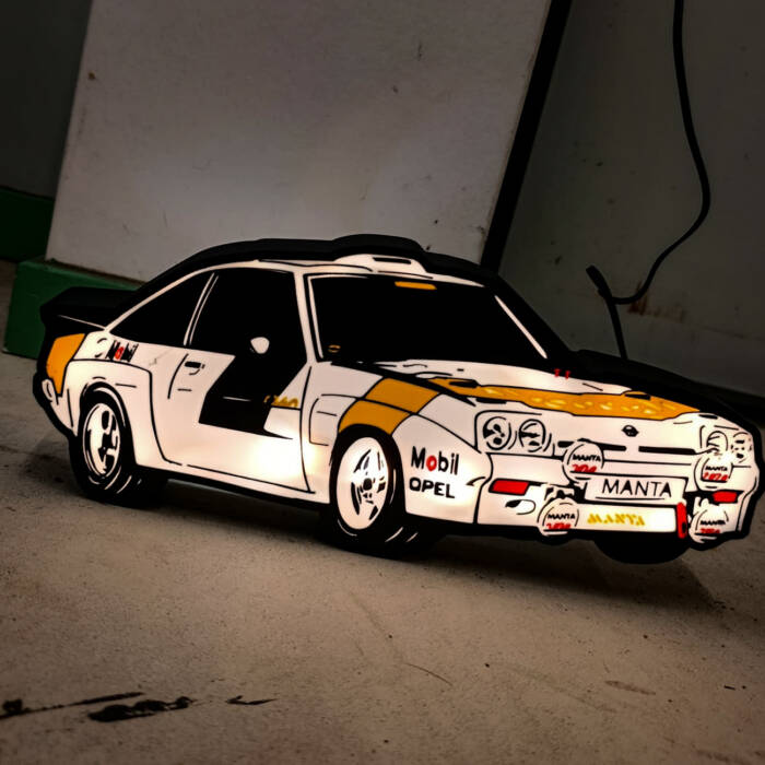 eigen auto als lamp
