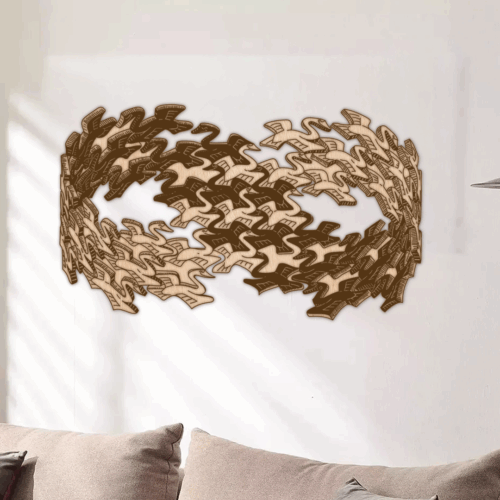 escher wanddecoratie