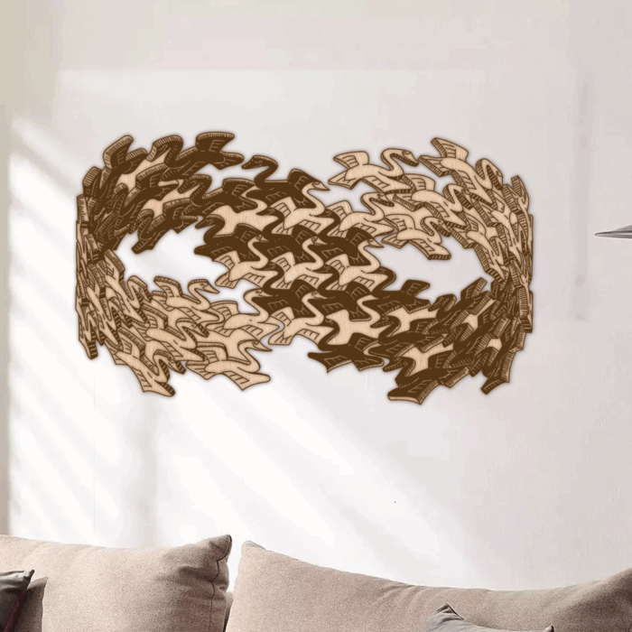 escher wanddecoratie