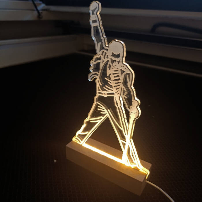 freddi mercury lampje