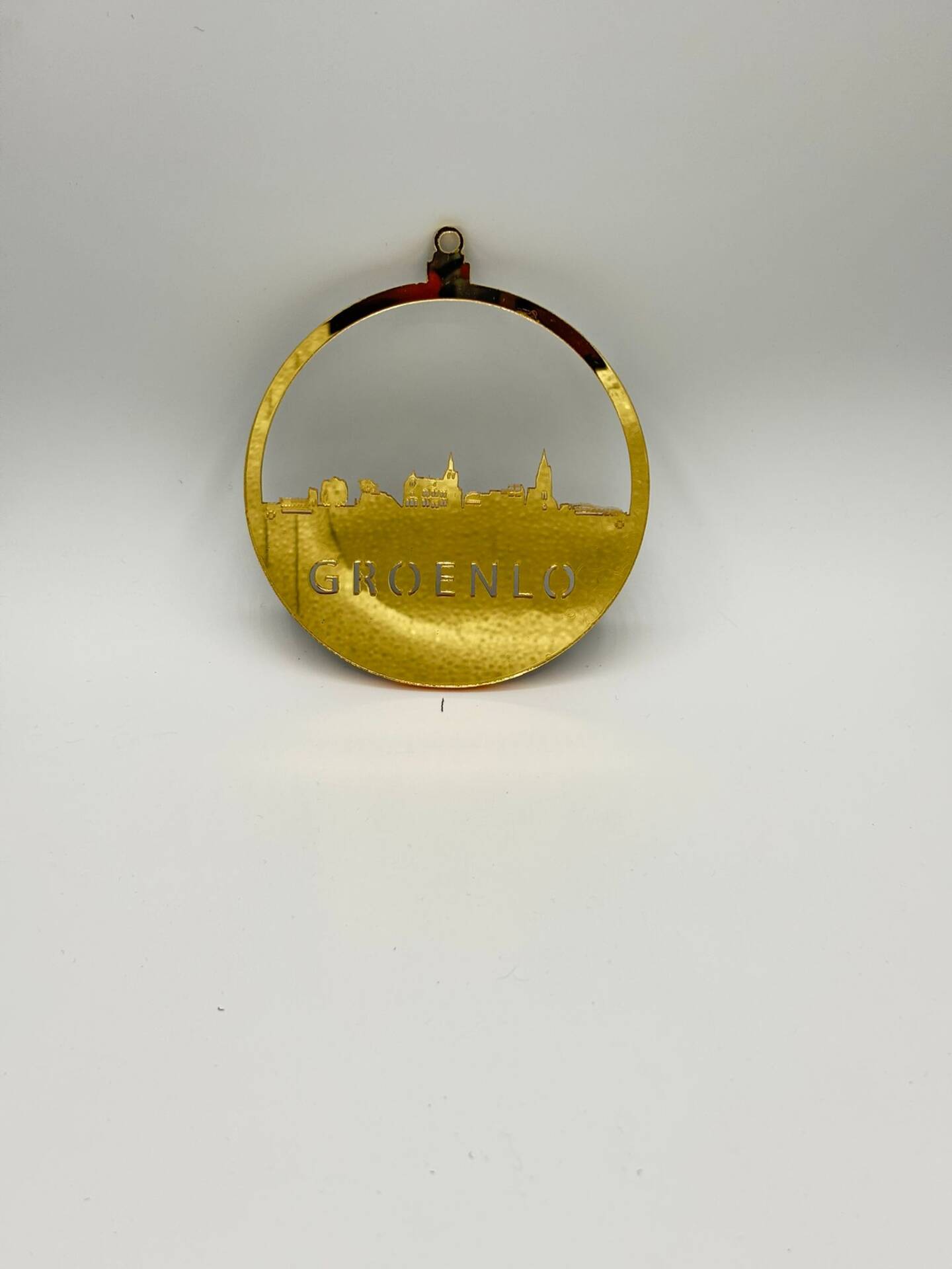 Kerstbal met eigen skyline - Afbeelding 3