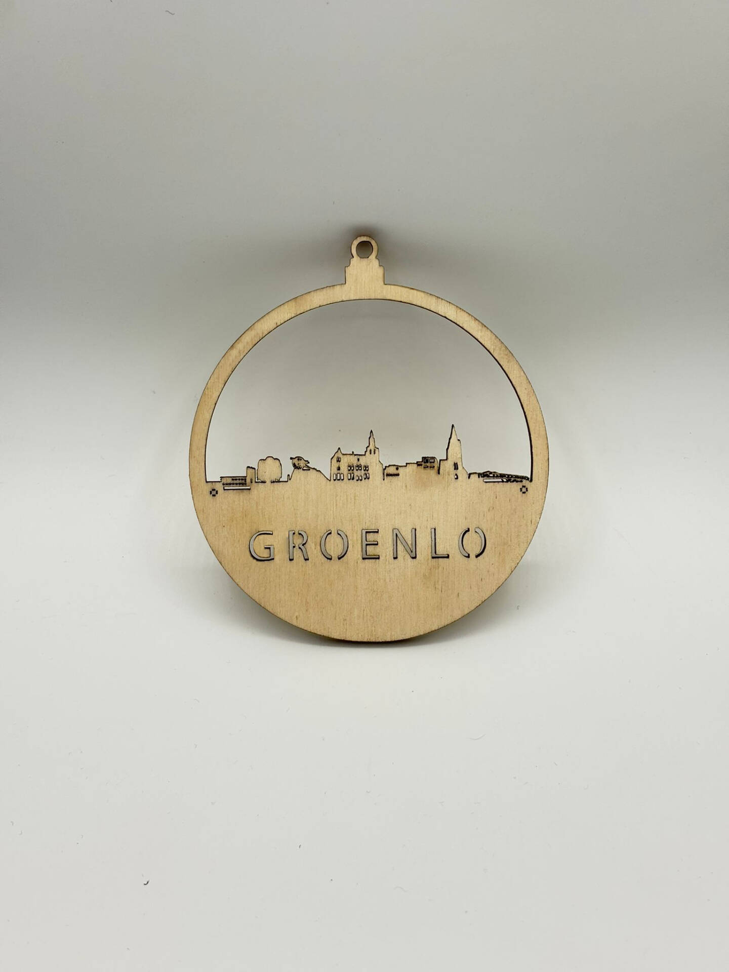 Kerstbal met eigen skyline - Afbeelding 4