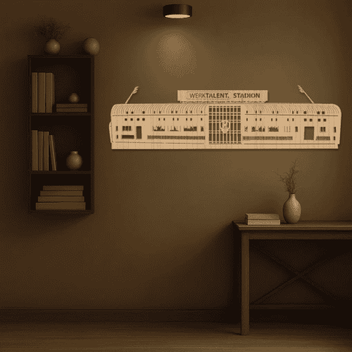 ADO Den Haag Stadion houten Wanddecoratie | Voetbal cadeau