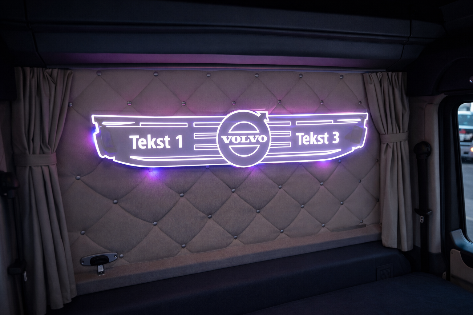 achtewand spiegel vrachtwagen