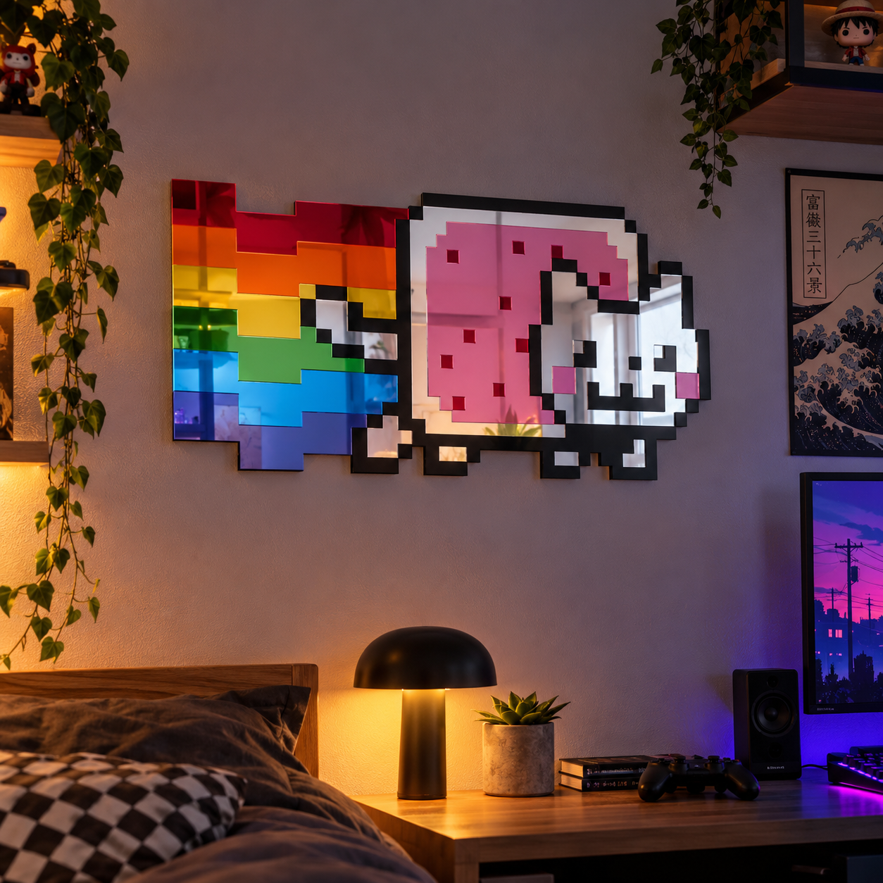 nyan cat spiegel