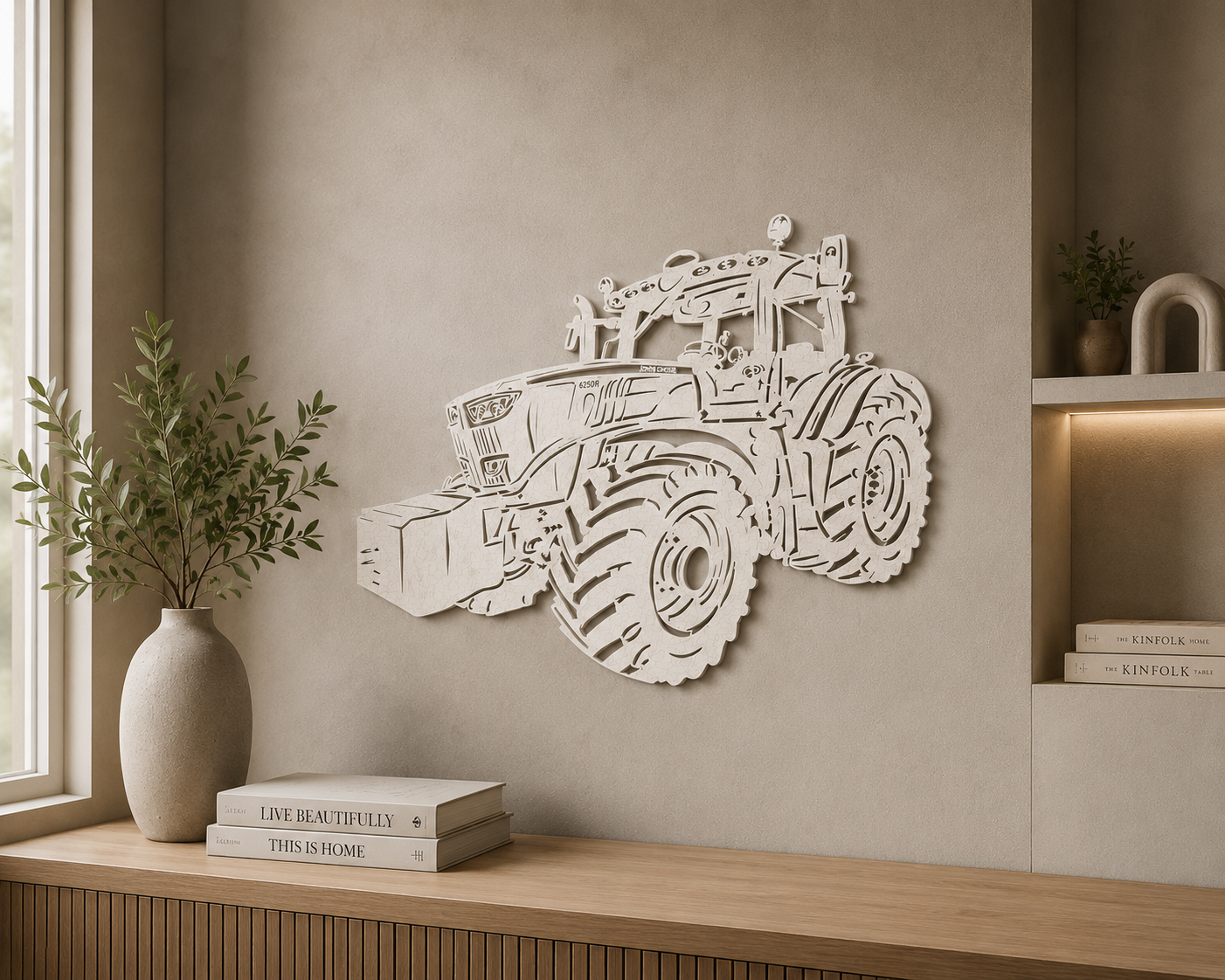 tractor wanddecoratie